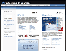 Tablet Screenshot of prof-uis.com